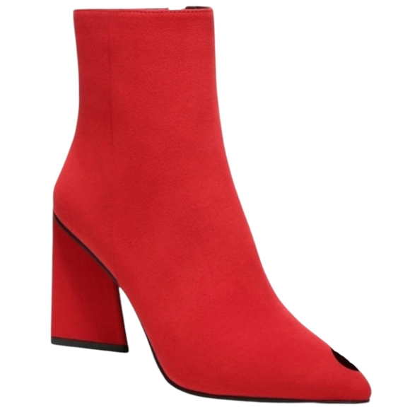 BAR IIl ASYA FLARED RED BOOTIE SIZE 8 NIB - Picture 2 of 4